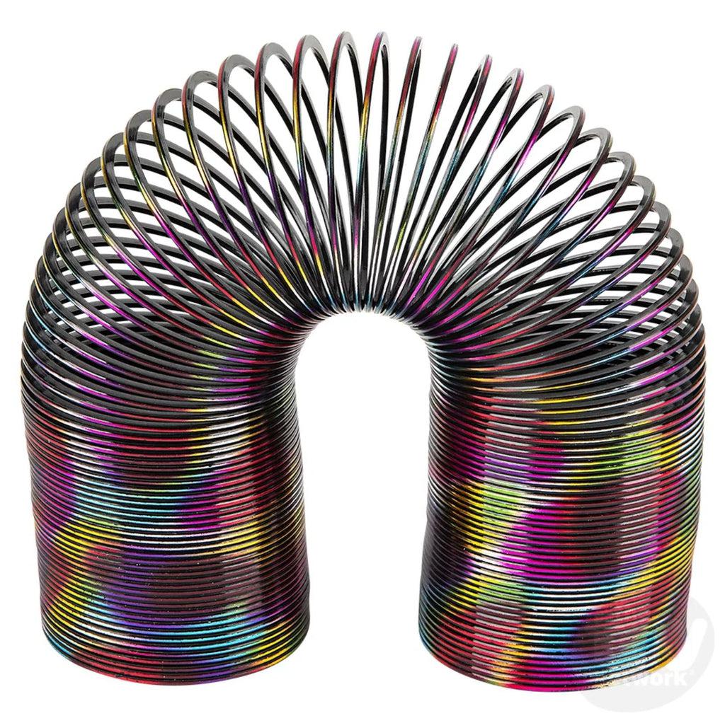 6-Inch Metallic Rainbow Super Long Coil Spring for All Ages