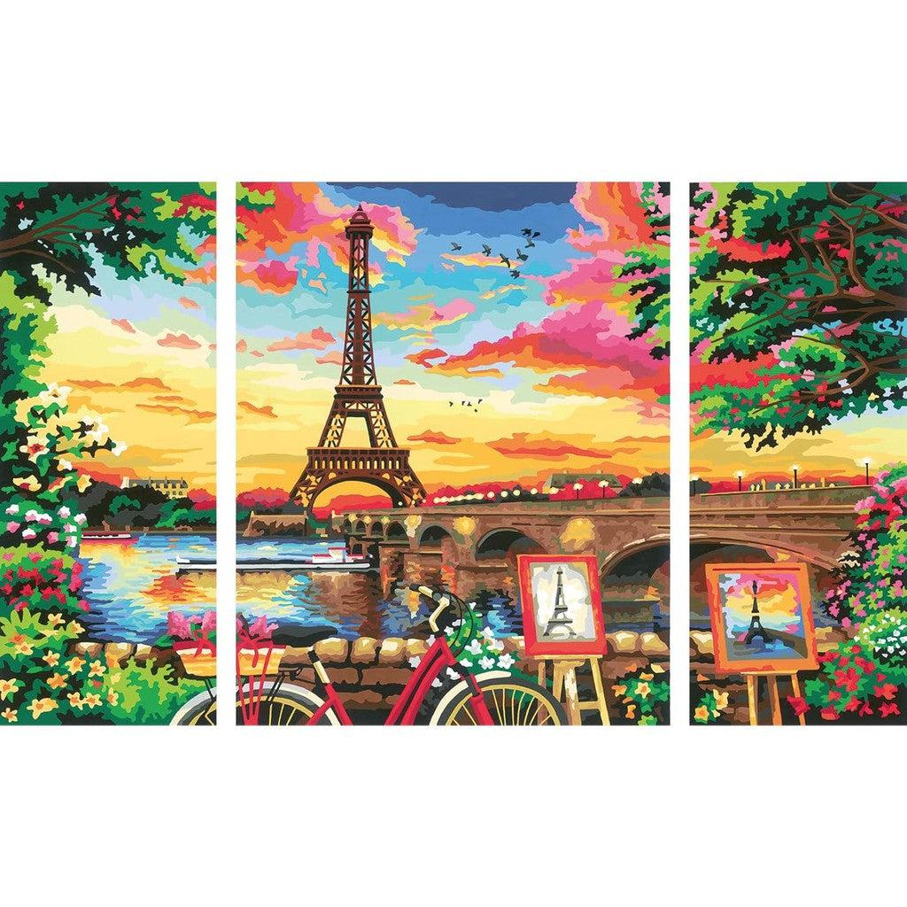 Ravensburger's CreArt Paris Reflections Painting by Numbers Kit