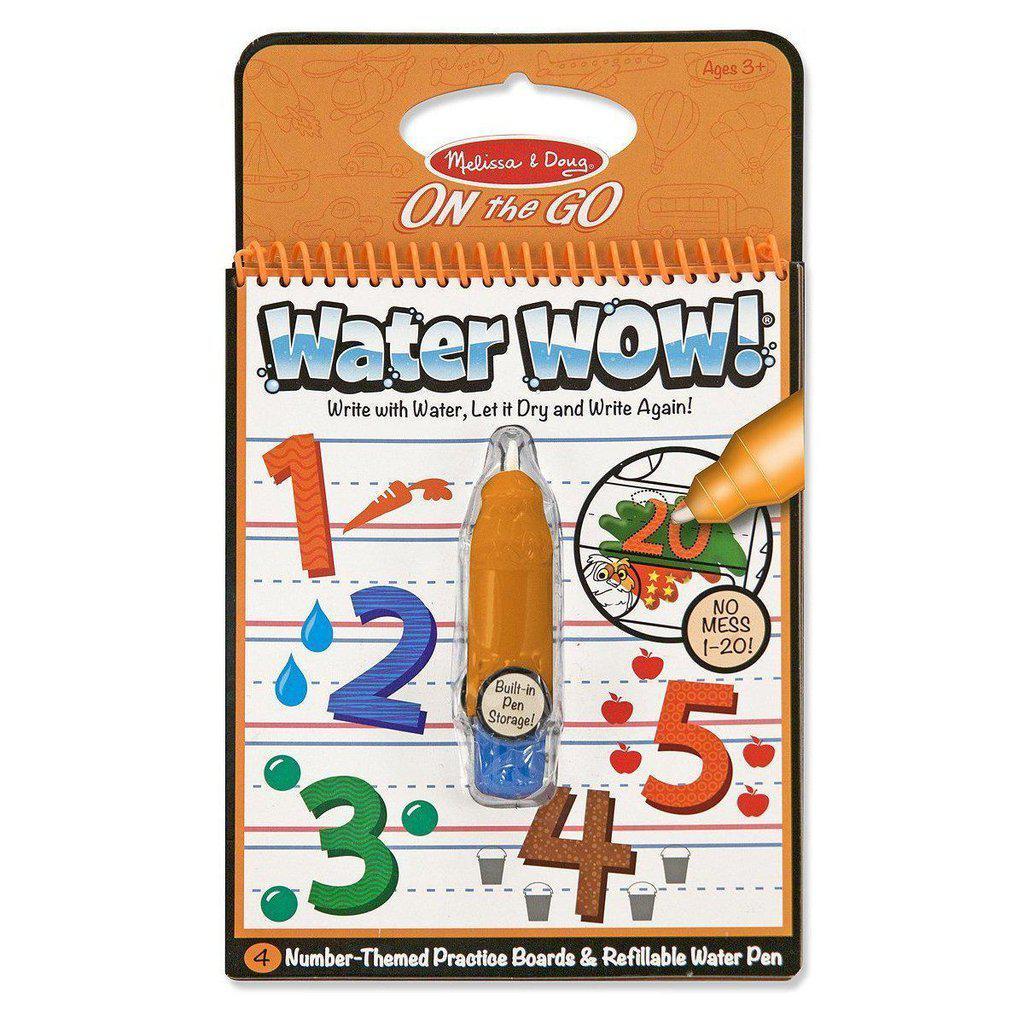 Water Wow! Reusable Numbers Activity Book for Ages 3+