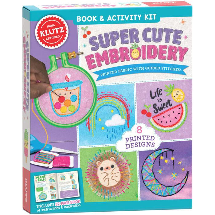 Absolutely Adorable Embroidery Craft Kit for Ages 10 and Up