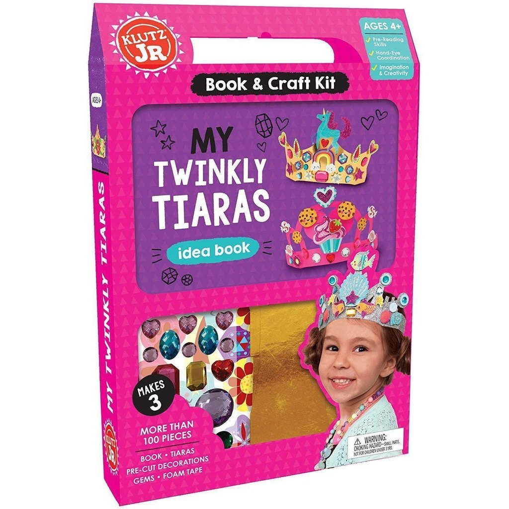 Klutz Junior - Crafting Kit for My Glittering Tiaras