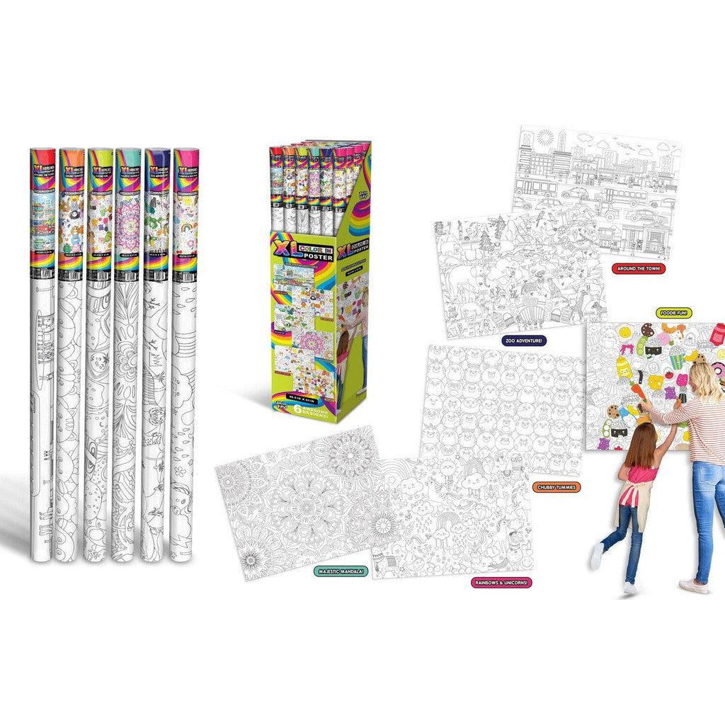 Extra Large Colorful Poster for Big Imaginative Minds