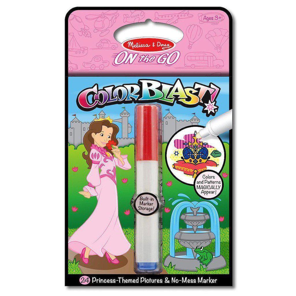ColorBlast! Princess-Themed Kids' Activity Book for Ages 3+