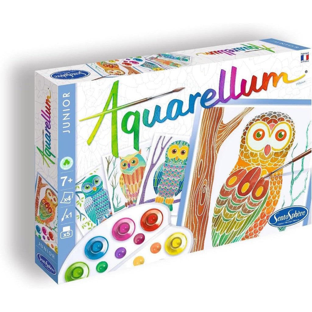 Aquarellum Junior for Kids: Create Owl Masterpieces with Ease