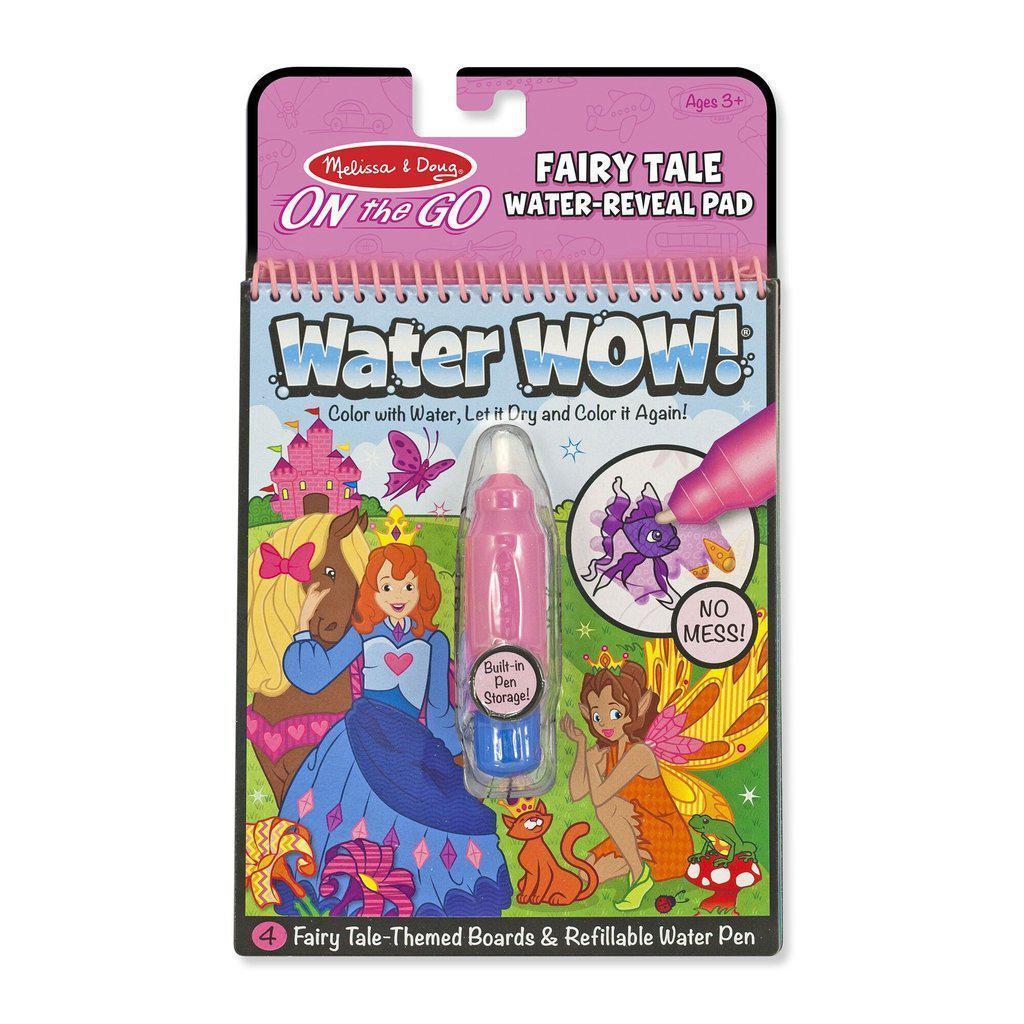Water Wow! Fairy Tale Themed Reusable Coloring Activity Book for Kids Ages 3+