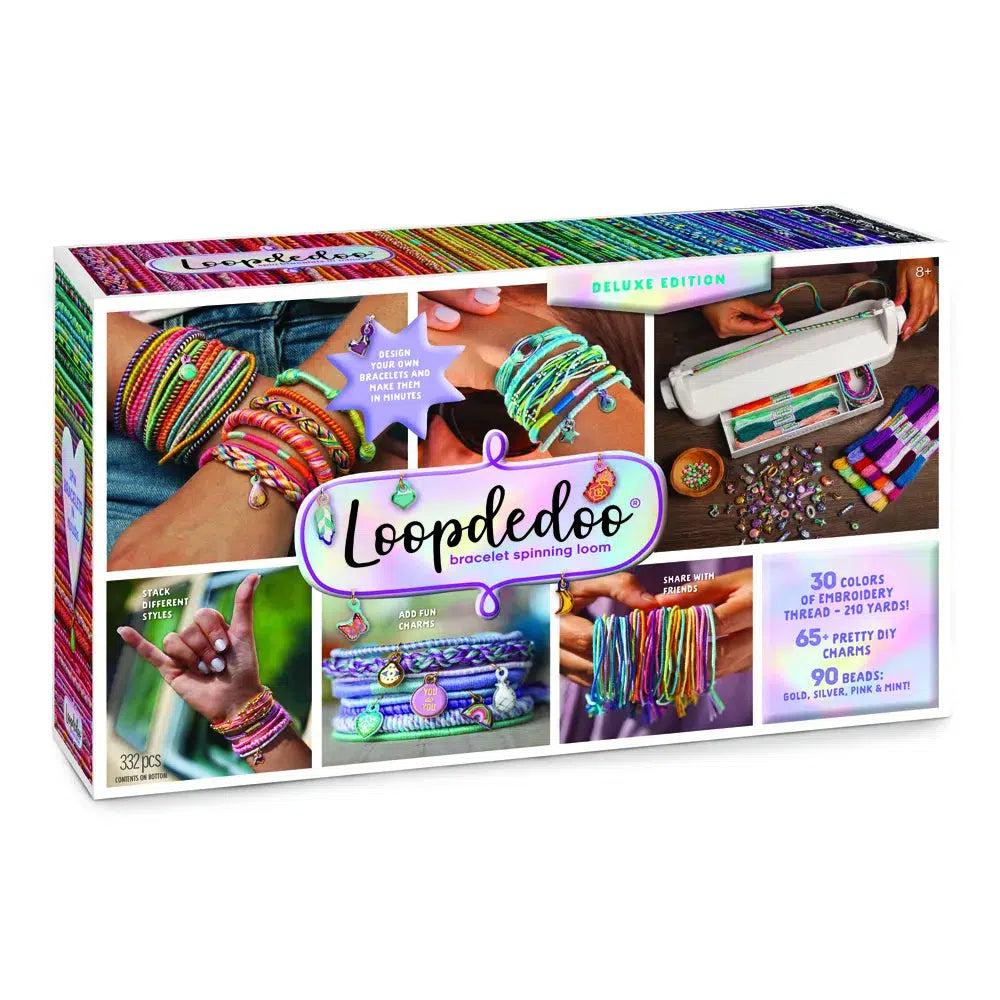 Loopdedoo® Deluxe Spinning Bracelet Loom Kit - Create Unique Friendship Bracelets