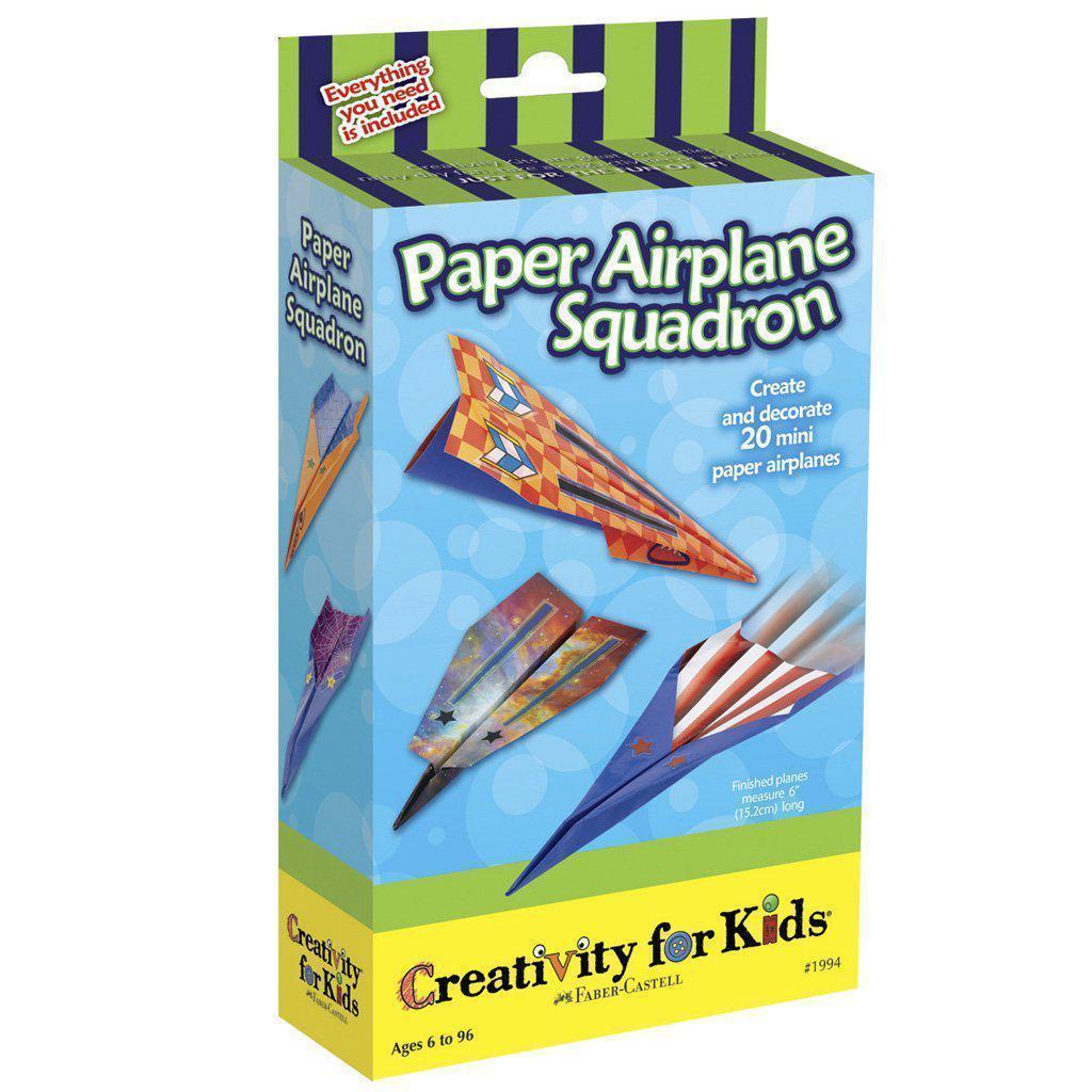 Mini Paper Airplane Squadron Craft Kit for Kids Aged 6 and Above