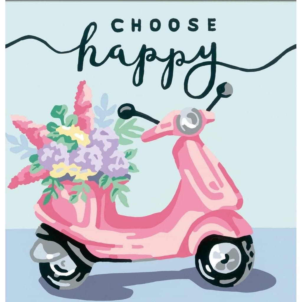Ravensburger's CreArt Choose Happiness Painting by Numbers Set