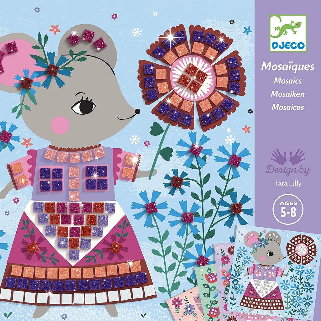 Charming Glitter Sticker Mosaic Set for Creating Lovely Pet Artworks