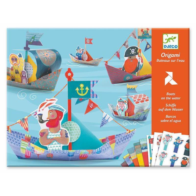 PG Origami Craft Kit for Kids: Floating Paper Boats Set