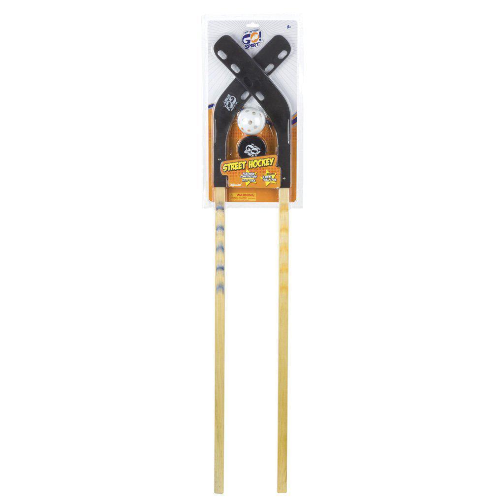Sturdy Street Hockey Stick Set for Ages 5 and Above