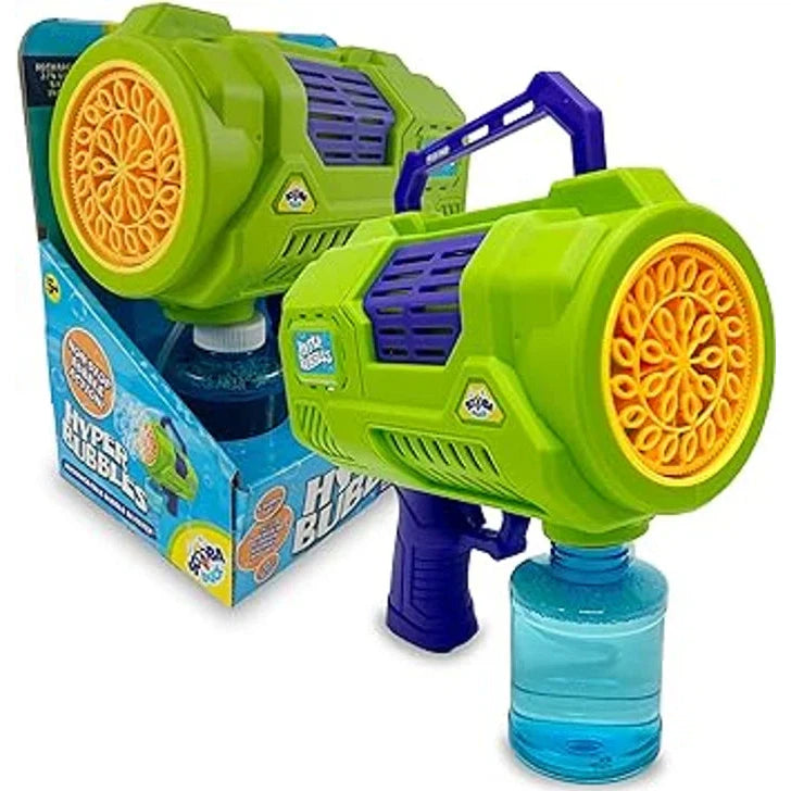 Fantastic Hyper Bubbles - Rechargeable Bubble Blaster for All Ages
