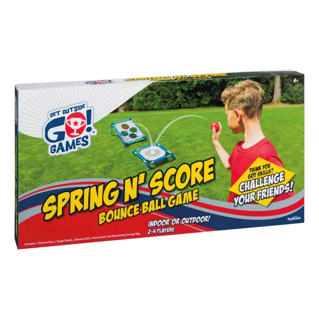 Springy N' Score: An Exciting Indoor-Outdoor Target Game