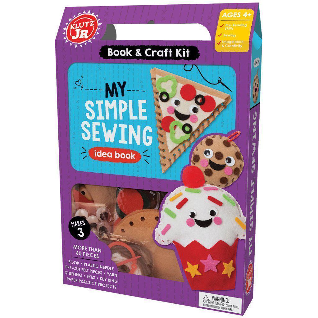 Klutz Jr - Easy DIY Sewing Kit for 4+ Year Olds