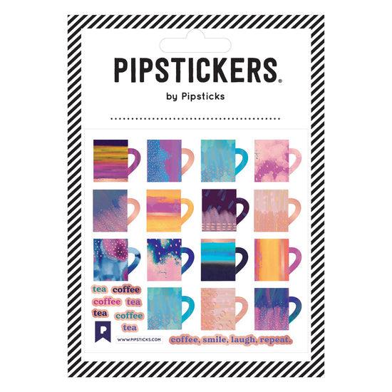 Decorative Love Your Mug PVC Stickers with Rose Gold Foil Accents
