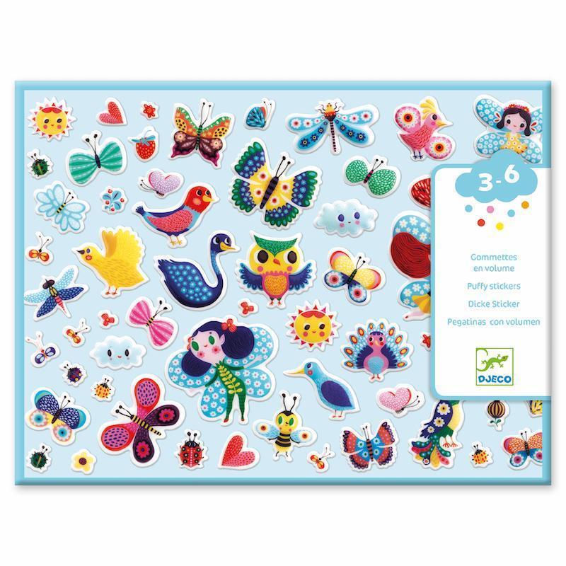PG Adorable Little Wings Puffy Stickers - A Set of 100