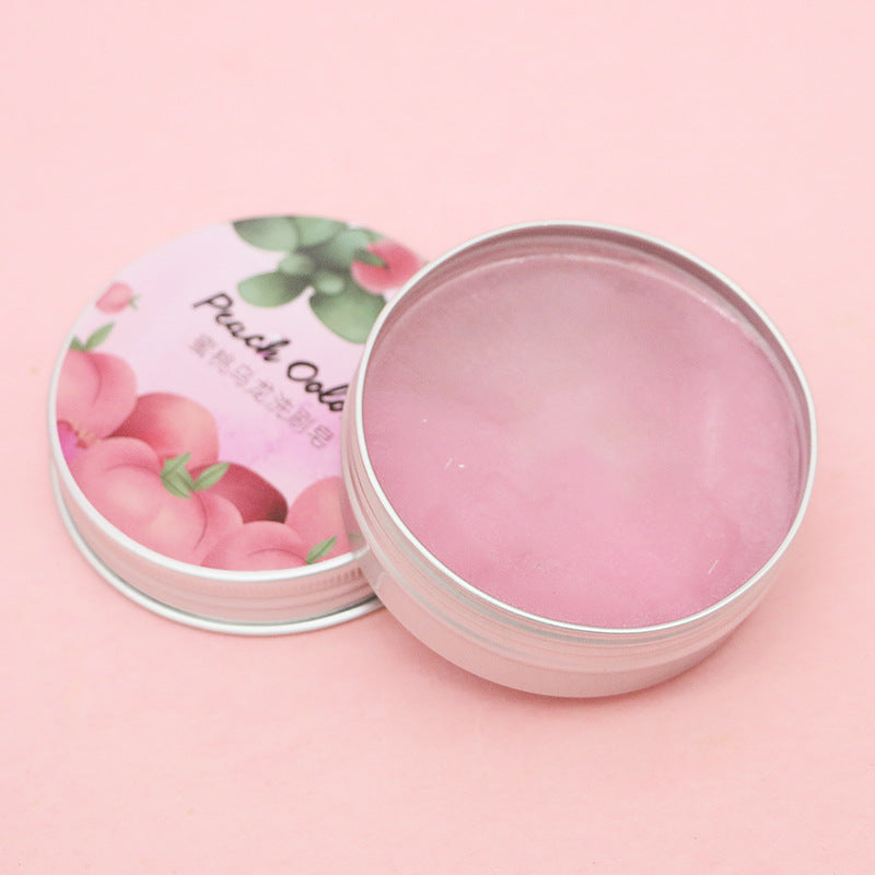 Peach Oolong Fragranced Handmade Cleansing Soap for Beauty Egg, Eyeshadow Brush, and Powder Puff Makeup Removal