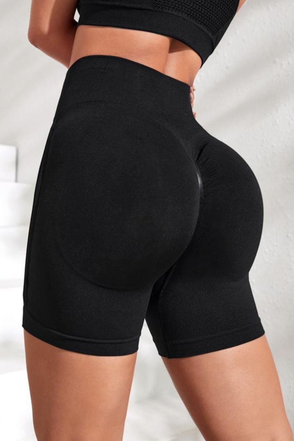 High-Waisted Slim-Fit Active Shorts for Optimal Movement
