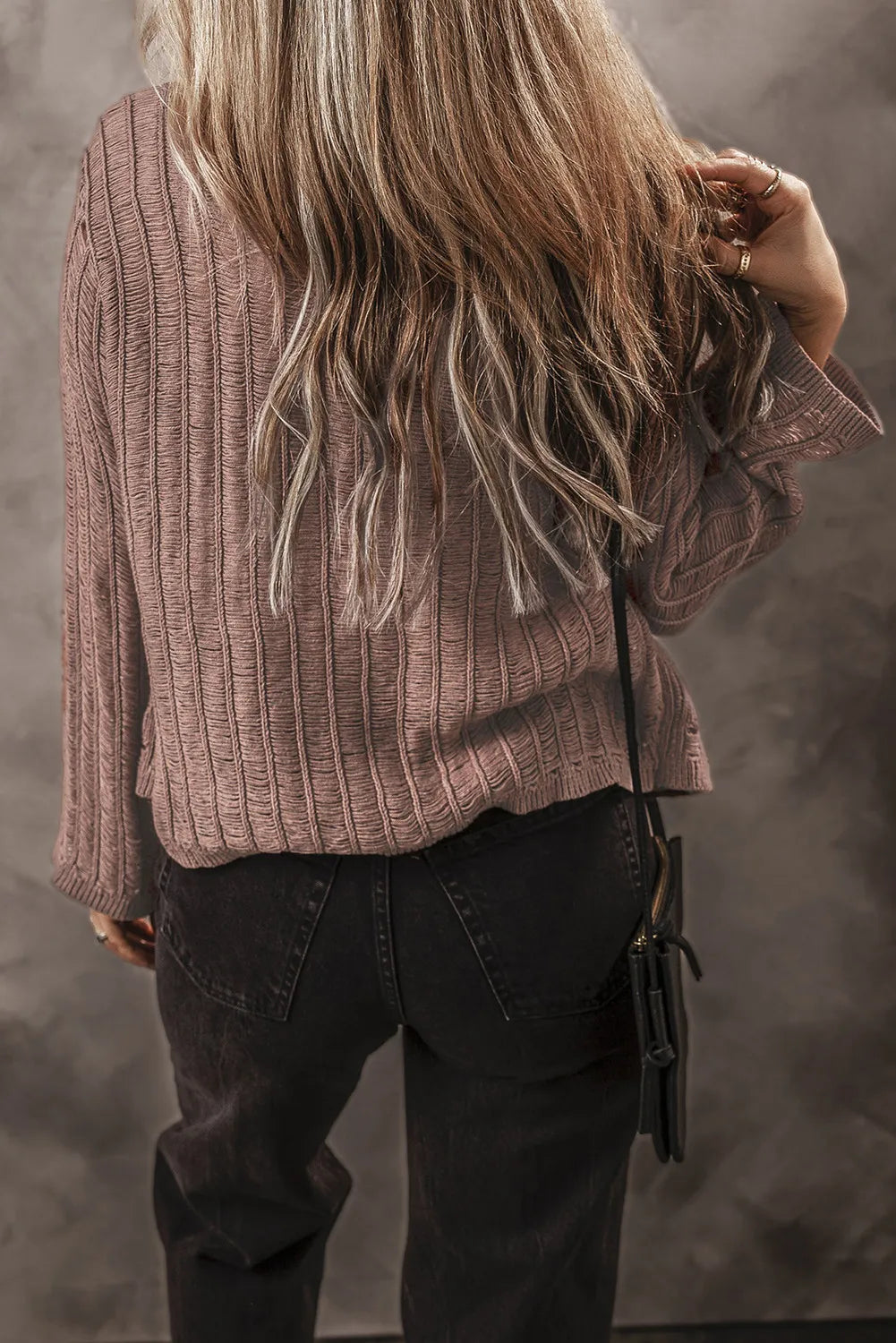 Long Sleeve Button - Up Women's Cardigan for Casual Wear